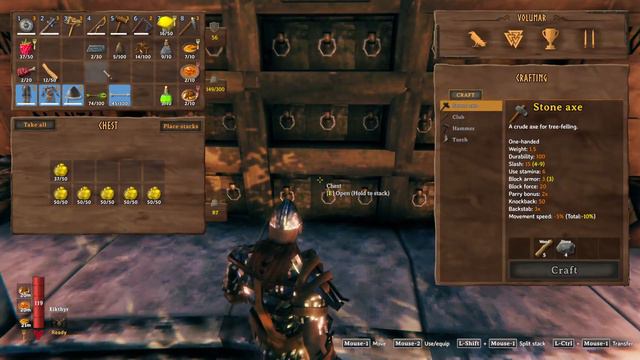 1hour valheim hardcore! ep20 storage system смотреть онлайн