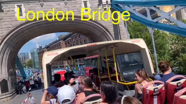 Bus Tour (p2)Sight Seeing @ London Bridge UK смотреть онлайн