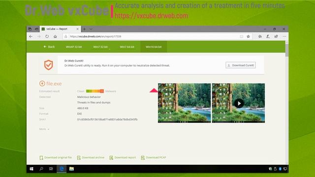 Dr.Web vxCube. How to detect and neutralize an unknown threat смотреть онлайн