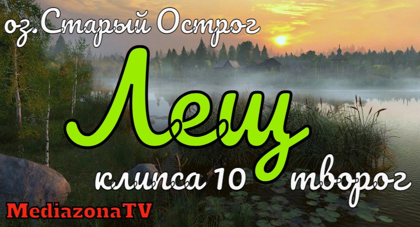 РусскаяРыбалка 4 Где Клюет оз.Старый Острог Лещ 07.01.23