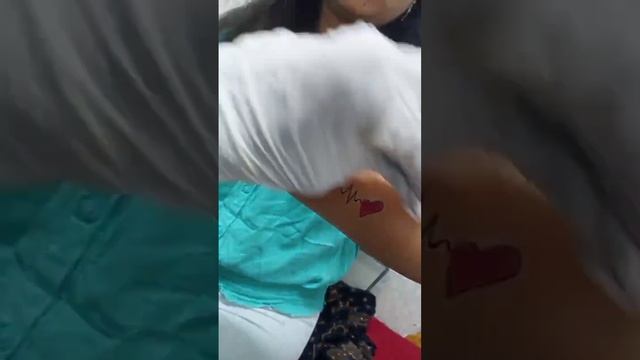 DN Heart beat Tattoo for women|Tattoo Yatri Shorts|#tattoo #heartbeat #couolegoals #trending #art смотреть онлайн