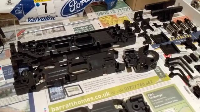 Tamiya Ford Escort WRC - ready to build... смотреть онлайн