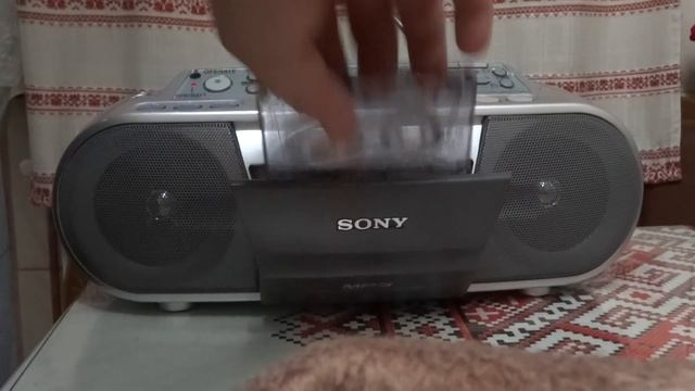 Radio cassette with CD MP3 Sony CFD S03CPL (Japan) смотреть онлайн