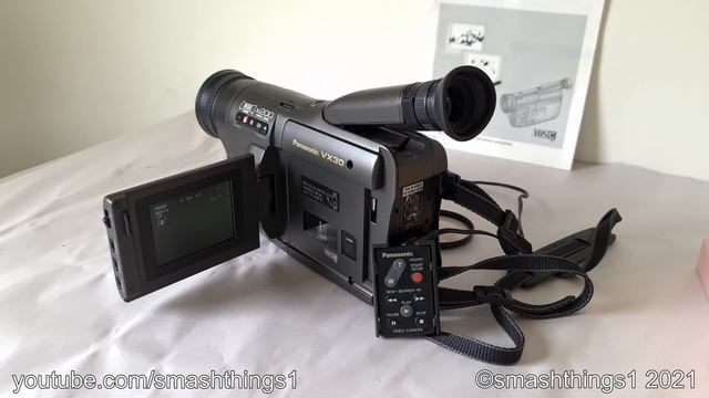 1997 Panasonic NV-VX30A VHS-C Camera Tape Rewind смотреть онлайн
