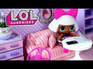 Что то пошло не так у куклы лол сюрприз.  Мультик ЛОЛ