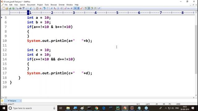 CORE JAVA Online Tutorials || Session - 27 || by Mr. Nagoor Babu On 26-08-2019 @ 6PM смотреть онлайн