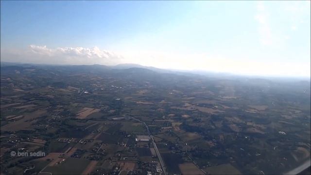 Take off from Rimini Airport, Italy смотреть онлайн