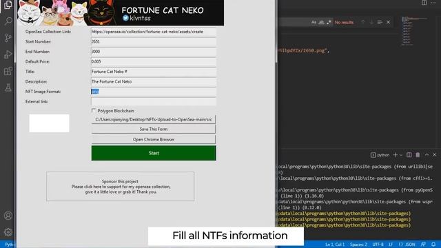 BULK UPLOAD NFTs to OPENSEA with metadata смотреть онлайн