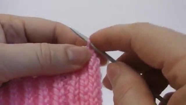 Как вязать спицами жемчужную резинку? смотреть онлайн