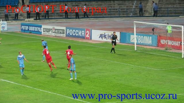 Ротор - Уфа - 1:1. Хавбек Ротора Роман Войдель не реализовал пенальти на 90+1 минуте