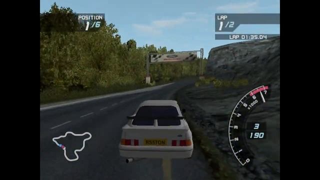 Ford Racing 3 - Ford Sierra RS500 1987 смотреть онлайн