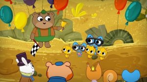 KIT E KATE in Italiano - La Gara Di Macchine + La Super Gara ?  Cartoni animati auto