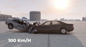 Прямые удары BeamNG