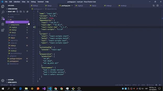 React JWT Authentication with RxJs tutorial #1 смотреть онлайн