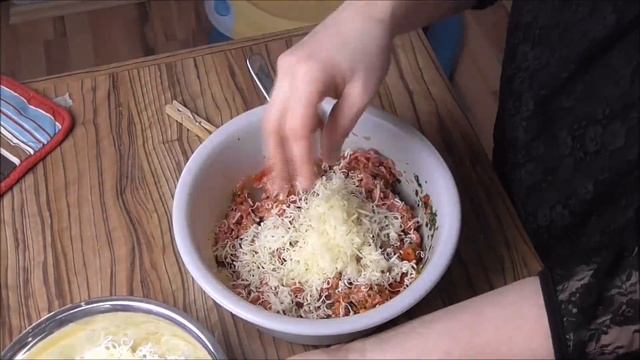 Leckere Ofenkartoffeln  Mit  Hackfleisch Gefüllt