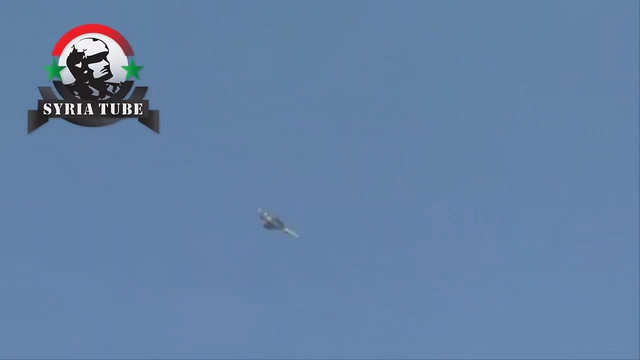 Война в Сирии, 2013 г. Ракетный удар сирийского МИГ-21 смотреть онлайн