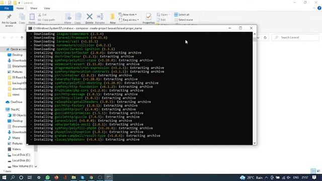 how To Install Laravel Project (without Skip) смотреть онлайн
