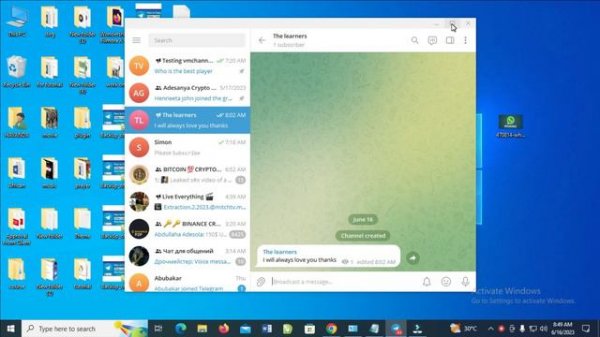 How To Full Screen Telegram Desktop