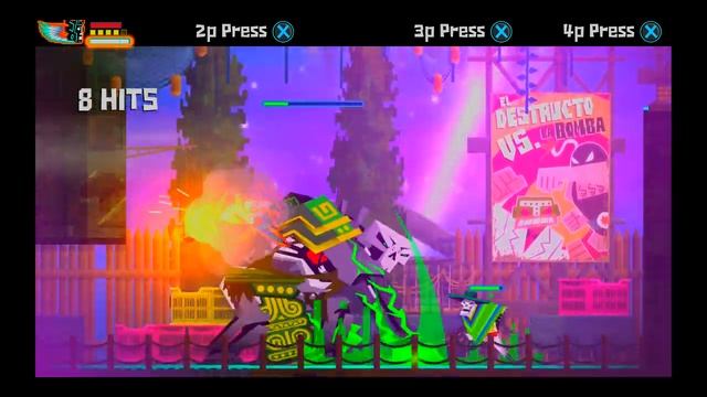 Guacamelee Super Turbo Championship Edition 100% Walkthrough part 7, HD (NO COMMENTARY) смотреть онлайн