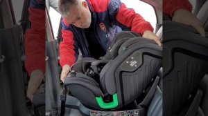 Установка автокресла Isofix с упором в пол
