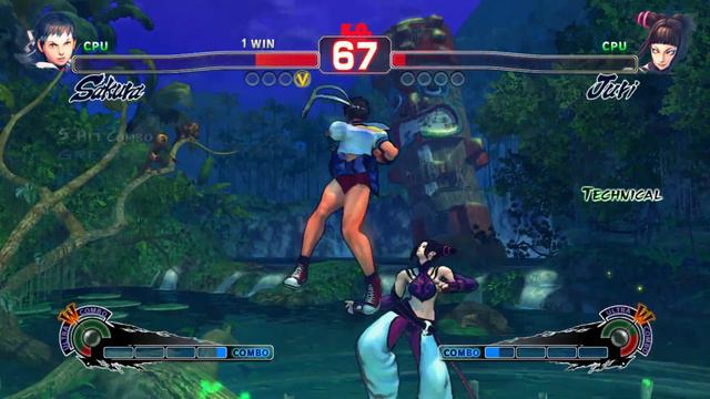 Ultra Street Fighter 4 - Sakura Vs Juri [Hardest] смотреть онлайн