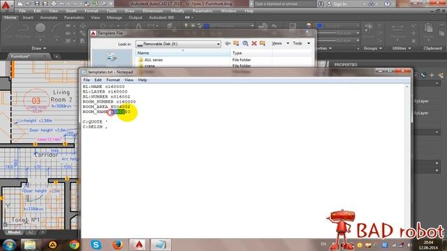 AutoCAD LT extraction attribute to Excel (part1) извлечение атрибутов в AutoCAD LT смотреть онлайн
