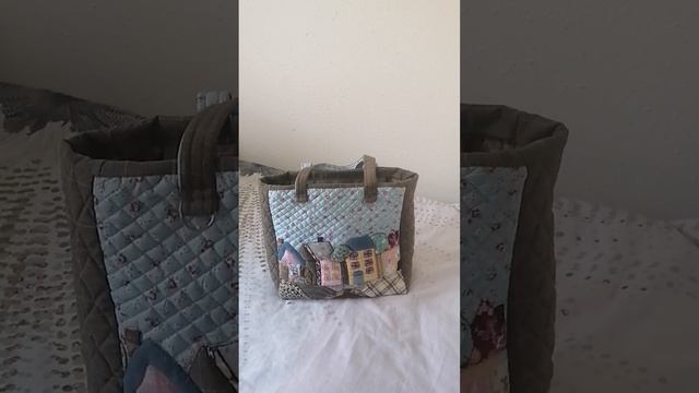 Уютные домики. Сумка.