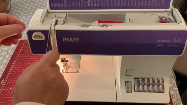 Pfaff Select 4.0 Einfädeln Und Aufspulen #nähmaschine #sewingmachine #pfaff