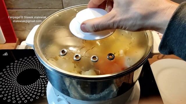 #1 Gotuj ze stalewiakiem. Ryba z warzywami. Test Parowar Tefal VC145130. Na zdrowo смотреть онлайн