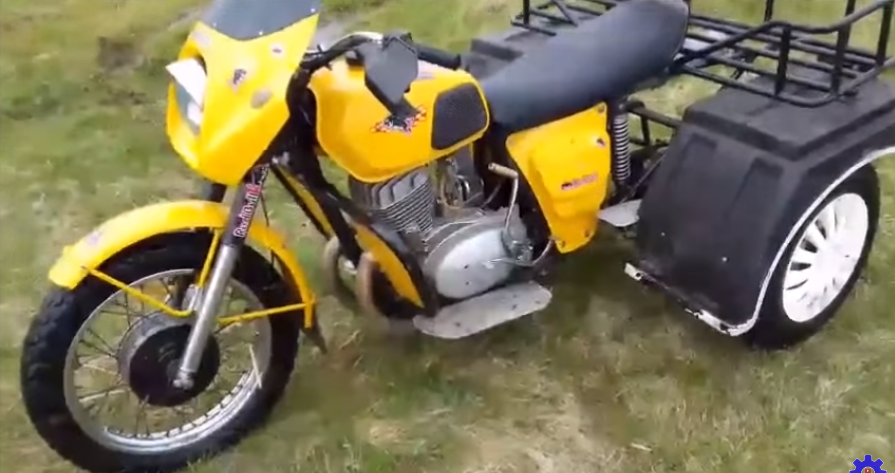 Самодельный трицикл из мотоцикла, _Желток_..mp4 смотреть онлайн