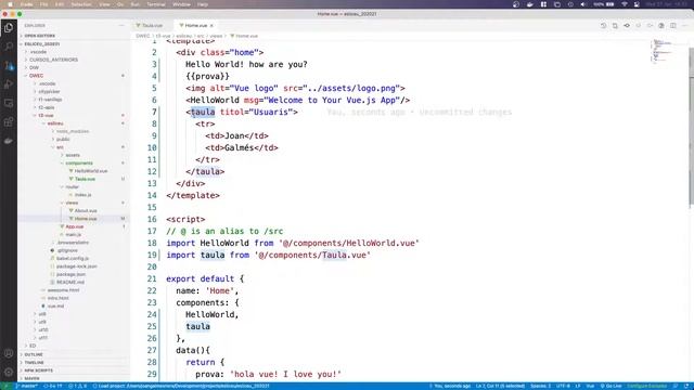 S69-70 DWEC - Vue CLI + Devtools + Introducció als components смотреть онлайн