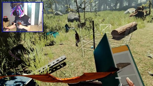 ПАДЕНИЕ САМОЛЁТА ИЗНУТРИ В ВИРТУАЛЬНОЙ РЕАЛЬНОСТИ!! (ВЫЖИВАНИЕ THE FOREST VR) смотреть онлайн