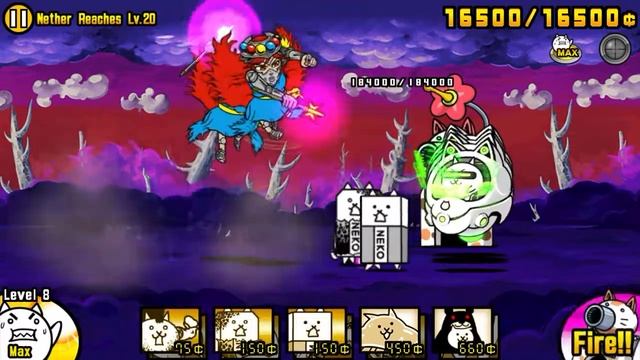 The Battle Cats x Bikkuriman - The Devil Strikes! ( Nether Reaches ) Level 20 Run смотреть онлайн