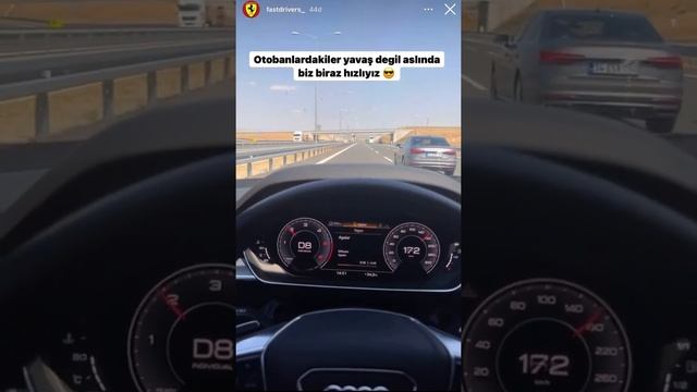 Fastdrivers Instagram Storyleri PART 2 - Film Tadında - Audi A8 60 TDI Top Speed смотреть онлайн