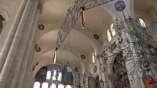 Паломническая поездка на Святую Землю. День 2-й. Вифлеем, Наблус, Себастия 14.02.2019. смотреть онлайн