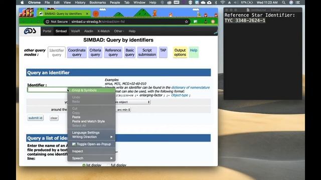 SIMBAD Query By Identifier Tutorial смотреть онлайн