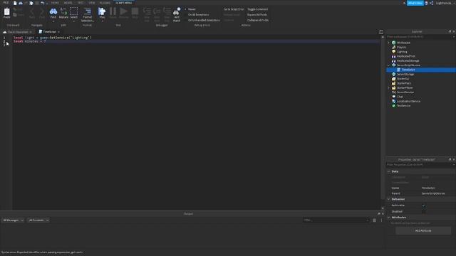 How To Make A Time Script In Roblox Studio! смотреть онлайн