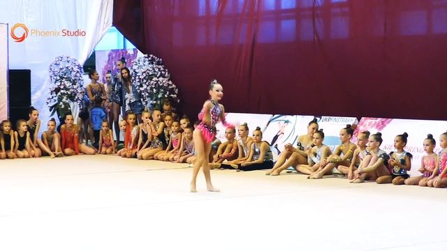 Терновская Кристина 9 лет показательное выступление Kiev Spring Cup-2018 гимнастика смотреть онлайн