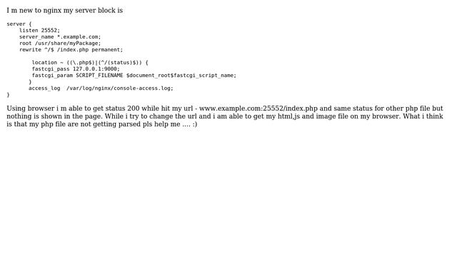 DevOps & SysAdmins: Php file are not parsed by fastcgi in nginx (2 Solutions!!) смотреть онлайн