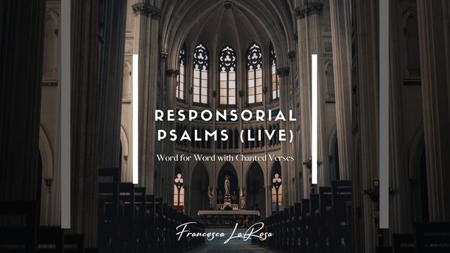 Psalm 33: The Earth Is Full of the Goodness of the Lord (Chanted Verses) смотреть онлайн
