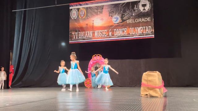 Nikolina Zivic - Baletski Studio AMADEUS - Pepeljuge - VI Balkan Music & Dance Olympiad смотреть онлайн