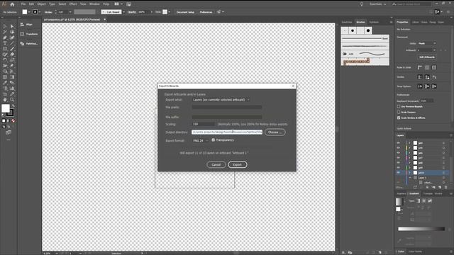Adobe Illustrator Export All Layers As Separate Files | Adobe Illustrator Tutorial
