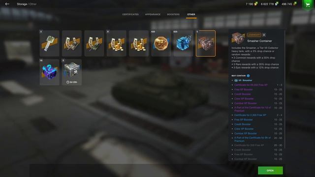 Я угадал, 😎 что мне выпадет из контейнеров Крушитель ❂ Контейнеры WoT Blitz смотреть онлайн