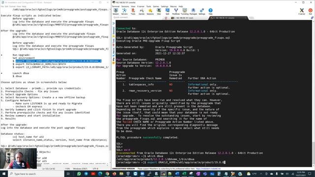 Upgrade 12cR2 Database to 19c - Part 2 DBUA смотреть онлайн