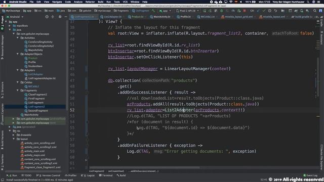 Android Kotlin + Firebase: List + FireStore Database Part 5 смотреть онлайн
