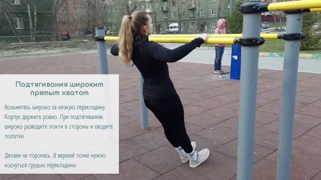 подтягивания прямым широким хватом на низкой перекладине смотреть онлайн