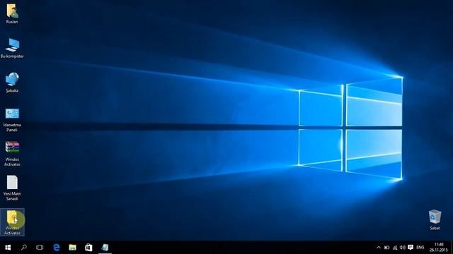 Windows 10 Professional Pulsuz Aktivləşdirmək | Windows 10 Professional Free Activation смотреть онлайн