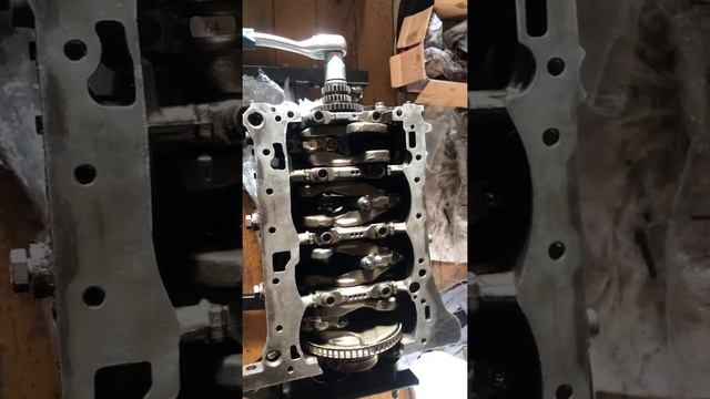 1.8 tfsi skoda superb 2008г. Сборка двс