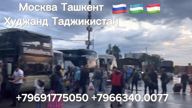 Москва Худжанда Душанбе автобус Москва Ташкент автобус смотреть онлайн