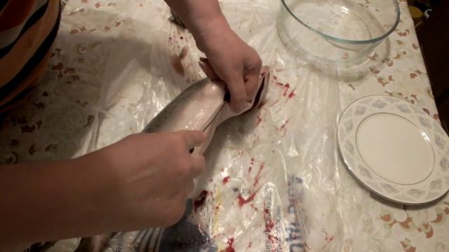 Разделка рыбы Горбуша смотреть онлайн